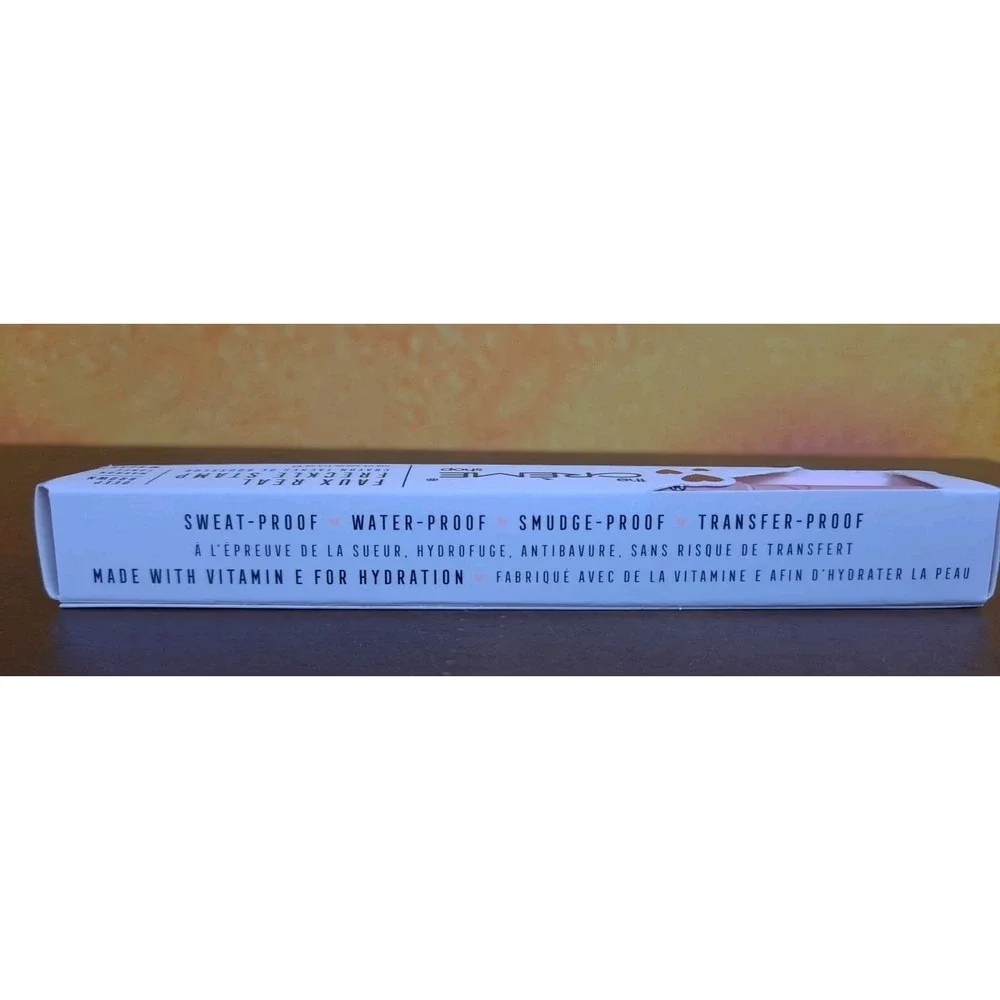 The Creme Shop Faux‎ Real Freckle Stamp Deep Brown Point Stars Dual Sided NEW